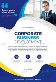 Corporate PSD Flyer Template