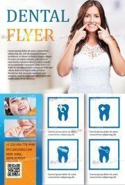 Dental PSD Flyer Template