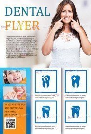 Dental PSD Flyer Template