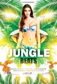 Jungle Beats PSD Flyer Template
