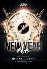 New Year Eve PSF Flyer Template