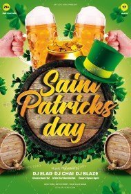 St. Patrick's Day PSD Flyer Template
