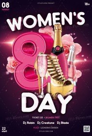 Women's Day PSD Flyer Template