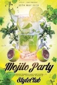 Mojito-Party-Flyer
