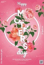 Mothers Day PSD Flyer Temlate