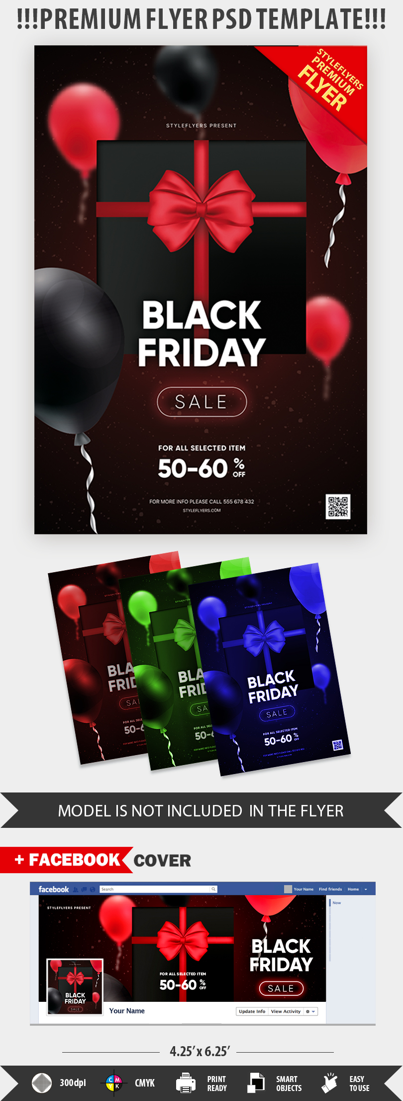 Black Friday PSD Flyer Template #30395 - Styleflyers - What Should I Buy For My Wedding On Black Friday