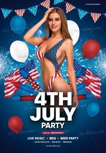 4th-July-Party_psd_flyer