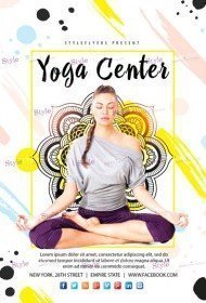 Yoga-Center-Flyer