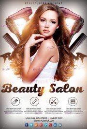 Beauty Salon PSD Flyer