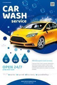 Car-Wash-Service_psd_flyer
