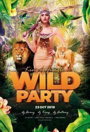 king-of-jungle-wild-party_psd_flyer