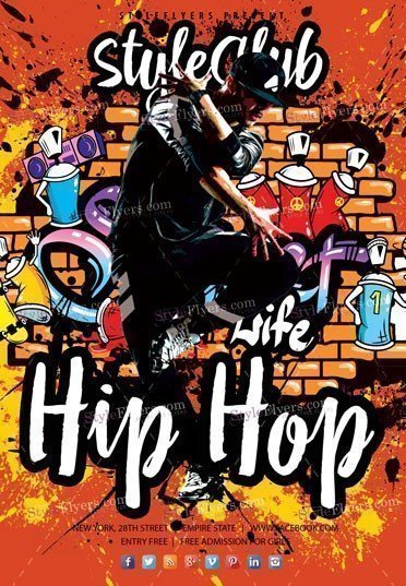 Hip Hop Flyer Template