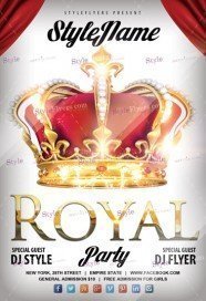 Royal-party-PSD-Flyer-Template