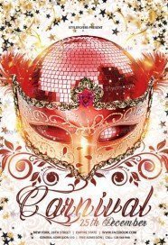 Carnival PSD Flyer Template
