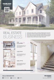 Real Estate Business PSD Flyer Template