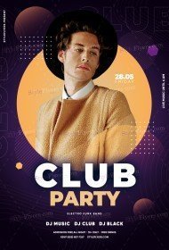 Club Party PSD Flyer