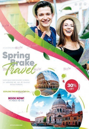 Spring Brake Travel PSD Flyer