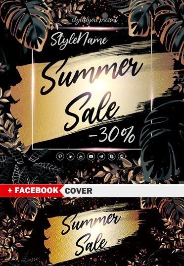 Summer Sale PSD Template