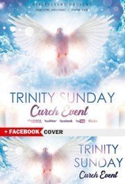 Trinity Sunday Church Event Flyer