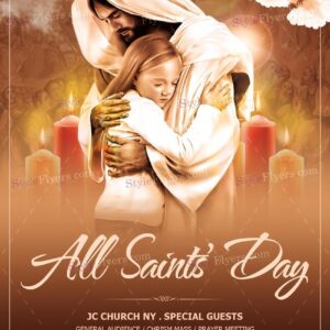 All Saints Day Psd Flyer Template