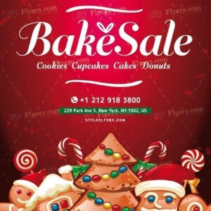Bake Sale Psd Flyer