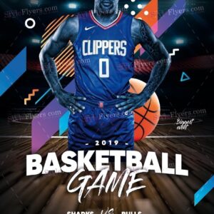 Basketball Psd Flyer Template