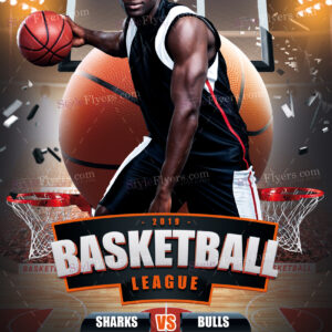 Basketball Psd Flyer Template