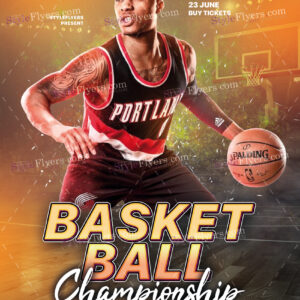 Basketball Psd Flyer