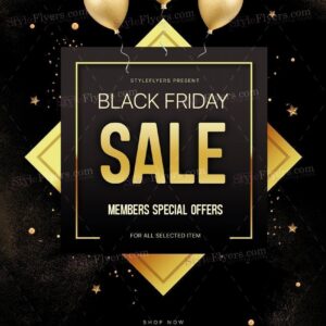 Black Friday Psd Flyer Template1