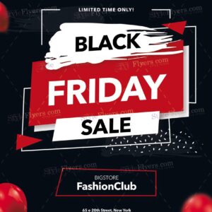 Black Friday Sale Psd Flyer1