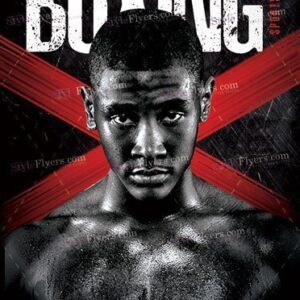 Boxing Sports Games Flyer