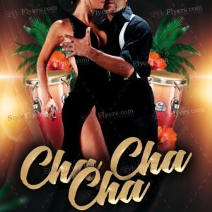 Cha Cha Cha Party Psd Template