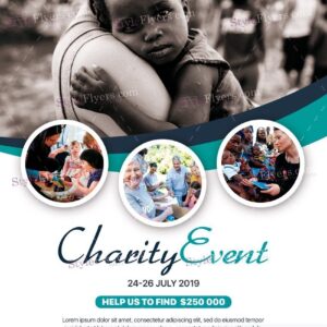 Charity Event Psd Flyer