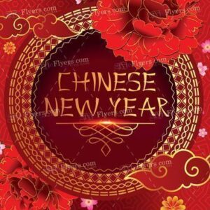 Chinese New Year Psd Flyer Template
