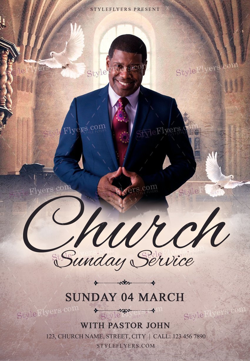Church Psd Flyer Template