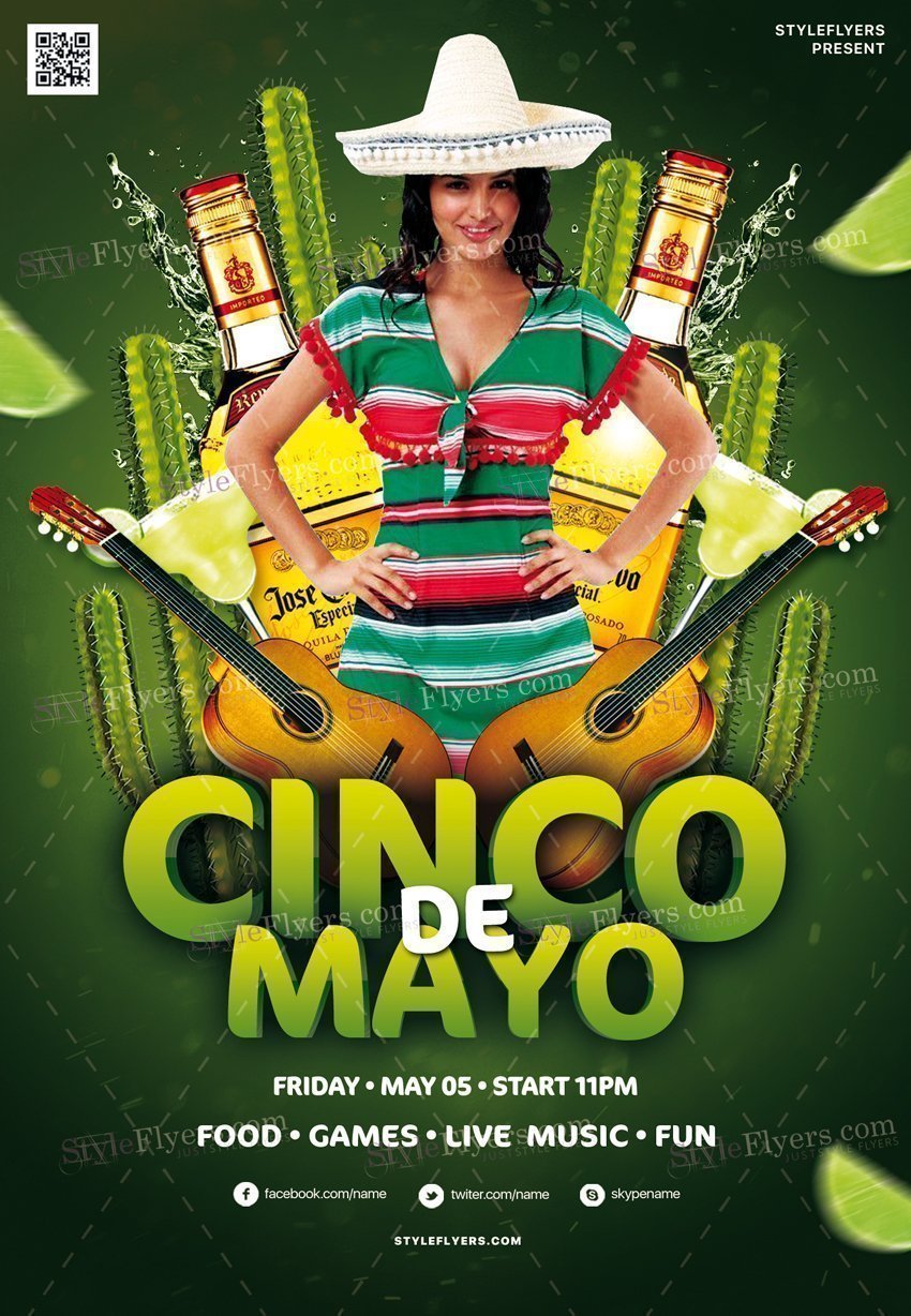 Cinco De Mayo Psd Flyer Template1