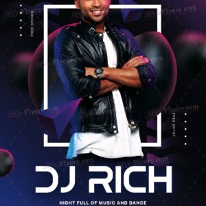 Dj Guest Psd Flyer