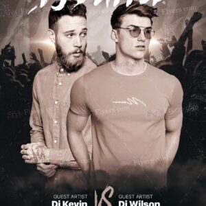 Dj Battle Psd Flyer Template