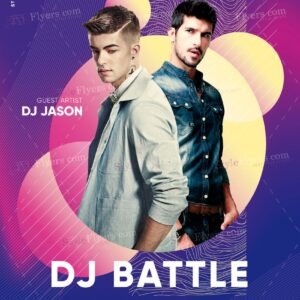 Dj Battle Psd Flyer Template