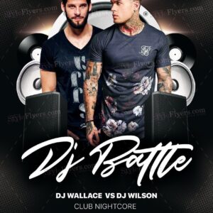 Dj Battle Psd Flyer Template
