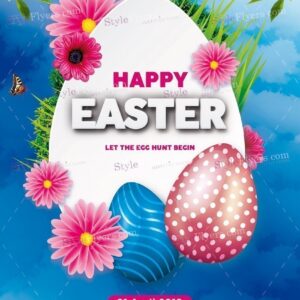 Easter Psd Flyer Template
