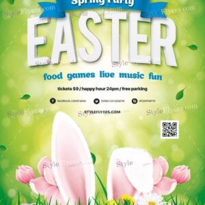 Easter Psd Flyer Template1