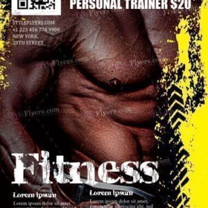 Fitness Psd Flyer Template