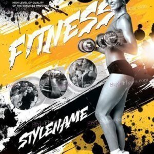 Fitness Psd Flyer Template