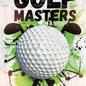 Golf Masters Psd Flyer Template
