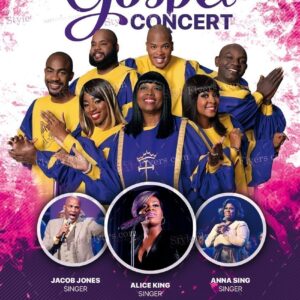 Gospel Concert Psd Flyer Template