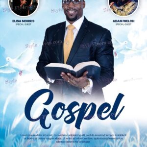 Gospel Psd Flyer Template