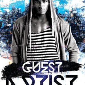 Guest Artist Psd Flyer Template