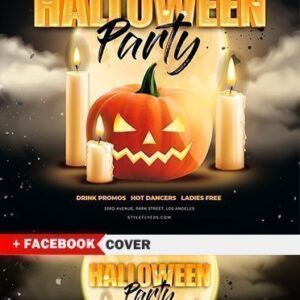 Halloween Psd Flyer Template