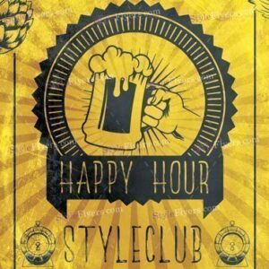 Happy Hour Psd Flyer Template